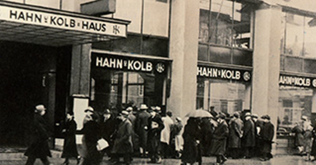 Le magasin HAHN+KOLB à Stuttgart.