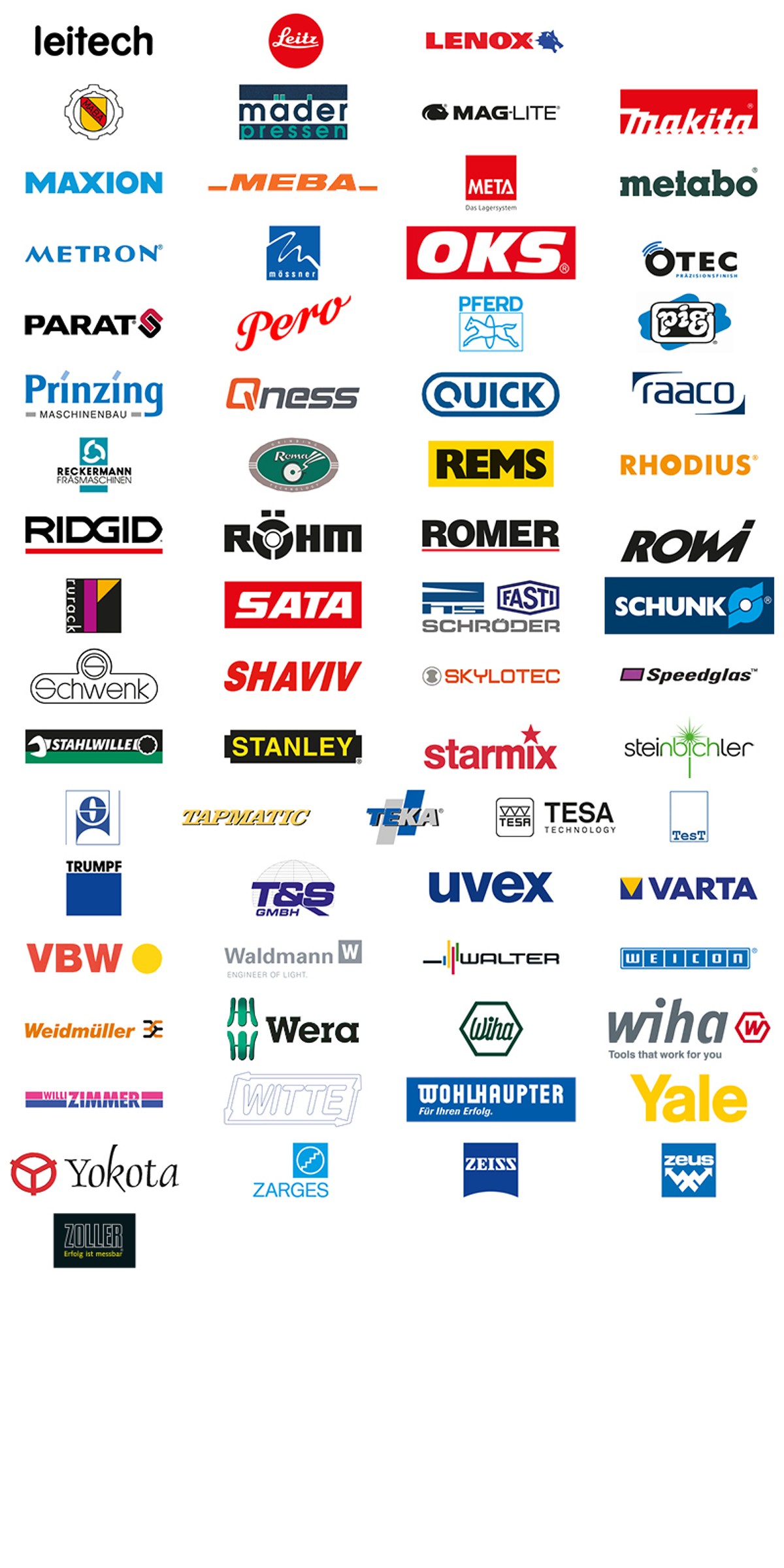 Our manufacturer brands