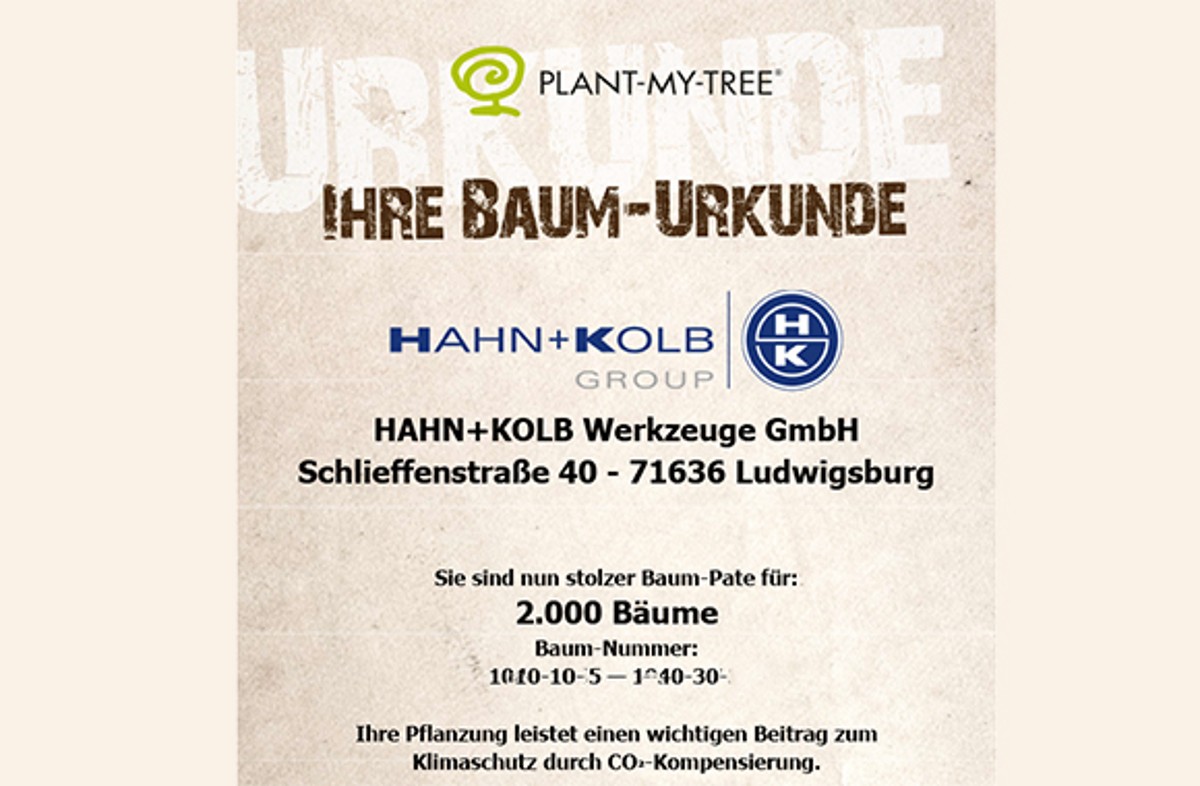 Plant-My-Tree and HAHN+KOLB